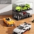 TYCOLE Supersportwagen-Bausteinset mit Vitrine, Rennwagen-Bausätze, Konstruktionsspielzeug, Automodell zum Sammeln, Weihnachts-und Geburtstagsgeschenk für Erwachsene und Kinder ab 6 Jahren (313 Teile) - 6