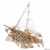 Ugears 3D Puzzle Trimaran Merihobus Schiff Segelboot Holzpuzzle Modellbau Set Denkspiel - DIY Puzzle Lernspielzeug - Umweltfreundlicher Holz Modellbausatz - Für Erwachsene & Kinder - 6