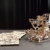 UGEARS DIY-Mechanische Holzkugelbahn - Marble Run 3D Holzpuzzle für Erwachsene - Holzmurmelbahn mit Etagenaufzug - Holzkugelbahn - Modellbausatz mit 10 bunten Murmeln - Modellbau Holz 3D Puzzle - 4