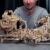 UGEARS DIY-Mechanische Holzkugelbahn - Marble Run 3D Holzpuzzle für Erwachsene - Holzmurmelbahn mit Etagenaufzug - Holzkugelbahn - Modellbausatz mit 10 bunten Murmeln - Modellbau Holz 3D Puzzle - 5