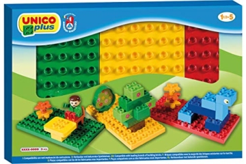 Unico Plus 8502 Box 120 TLG Bausteine + 3 Bodenplatten gratis - 3
