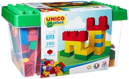 Unico Plus 8525 – Box mit Bausteinen (250 Teile) - 1