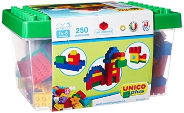 Unico Plus 8525 – Box mit Bausteinen (250 Teile) - 2
