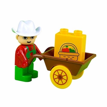 Unico Plus Bausteine Kleine Farm Bauernhof mit Traktor 46 TLG - 5