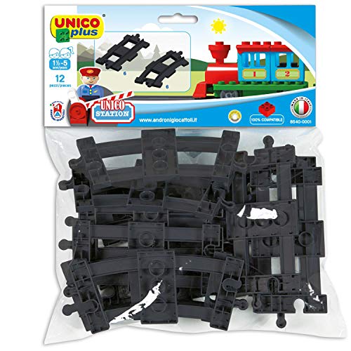 Unico Plus Eisenbahn Bahnübergang 25 Schienen Zubehör Zug - 3