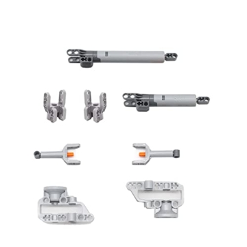 UpGLeuch 116Teile Technik Ersatzteile Set für Major Technik Set,Technik Aufhängung,Klemmbausteine Technik Getriebe und Technik Ersatzteile Verbinder,Stifte und Technik Hydraulik Pumpe - 2