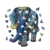 Vasysvi Holzpuzzle Erwachsene Wooden Puzzle Holz Puzzles Spielzeug Bunter Elefant Tierform Unregelmäßige Teile Geschenk für Erwachsene und Kinder Familienspielsammlung (100PCS,21cm*16cm) - 2