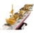 Vectolbricks Klemmbausteine Kriegsschiff Modell mit detaillierten Waffen, 542 Teile 1:300 Maßstab Deutsch Schlachtschiff Leichter Kreuzer MOC Militär Technik Groß Schiff Set - 5