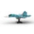 Vectolbricks Su-34 Fighter Bomber Klemmbausteine Set, 1:70 Militär Russischer Jet Kampfflugzeug Modell, Kampfjet Sammlermodell für Erwachsene (720 Teile) - 9