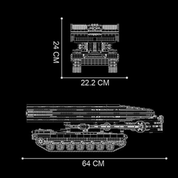 Mould King 20002 Brückenlegepanzer