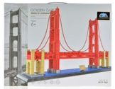 WANGE 6210 Architect-Set The Golden Gate Bridge of San Fransisco Klemmbaustein-Set Sehenswürdigkeit - 1