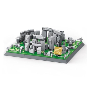 WANGE Architekturmodell zum Bauen mit Bausteinen. Megalithisches Monument Stonehenge. - 1