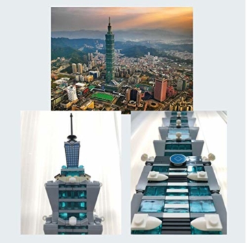 W5221 Architektur Serie OVP Berühmte Gebäude WANGE Taipei 101 Taiwan 