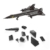 WANGE Baustein Spielzeug Kämpfer Flugzeug SR-71A Jet Amsel Flugzeug Modellbausatz (183 Stück) Kinder und Jugendliche - 2