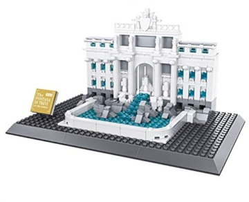 WANGE Fontana di Trevi - Trevi-Brunnen. Architektur Modell zum Bauen - 1