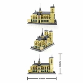 WANGE Kathedrale Notre Dame - ArtikelNr. 5210, Anzahl der Teile: 1380 - 1