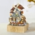 Windmühle Musikbox Bausteine Mit Minifigure, 799 Klemmbausteine Street View Architektur Modellbausatz, Technik Spieluhr des Windmühlenhauses Bauset Nicht Kompatibel mit Großen Marken - 2