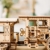 Wood Trick Holzspielzeugzug Set mit Eisenbahn - Mechanisches Modellbausatz für Lokomotivzugspielzeug - 3D-Holzpuzzle, Denksport für Erwachsene und Kinder, Bestes DIY-Spielzeug - 5