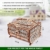 Wood Trick Schatzkiste 3D-Holzpuzzle für Erwachsene und Kinder zum Bauen - süßes und ordentliches Design - mit schimmernden Kristallen - Bewahren Sie Ihren Schmuck auf - DIY-Geschenkbox - 3