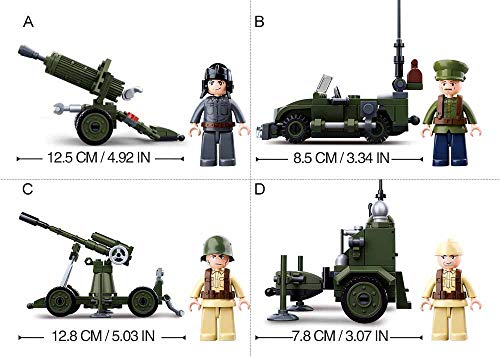 WWII - Mini-Bausets Alliierte - 2