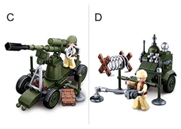 WWII - Mini-Bausets Alliierte - 8