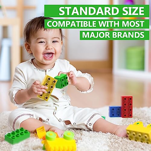 WYSWYG Set Mattoncini Da Costruzione 1500 Pezzi – Base Di Mattoni Colorati Compatibili Con Altri Set – Regalo Creativo Per Bambini E Bambine Dai 6 Anni