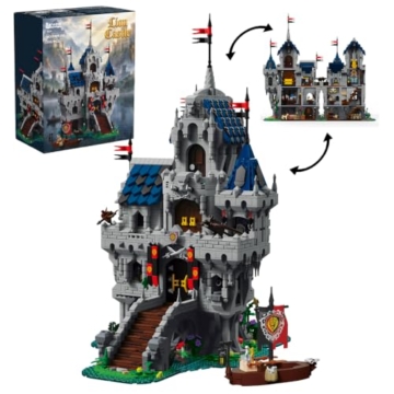 Xenobild Klemmbausteine Mittelalter Ritterburg Burg 3967 Teile - 1