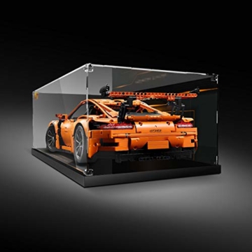 YDDY Schaukasten für Lego Technik Porsche 911 GT3 RS 42056 Acryl Vitrine Lego Technik (Nicht Enthalten Lego Modell) - 5