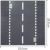 YOKES 6stk. Straßen Platten Set für Lego Platten Strasse, Stadtleben, Städtebauen Bauplatten Straße Kompatibel mit Lego City Straßenplatten - 4